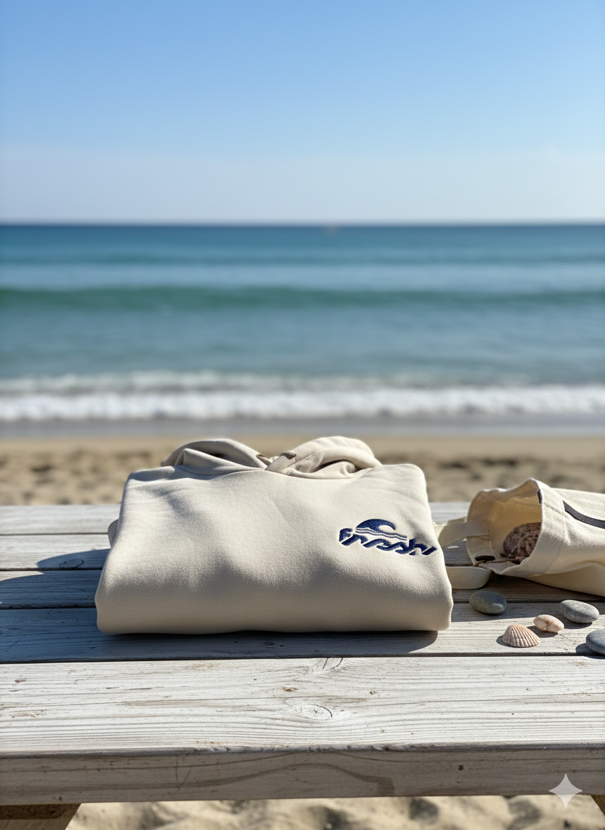 Camper Cozy Hoodie - Sandbank