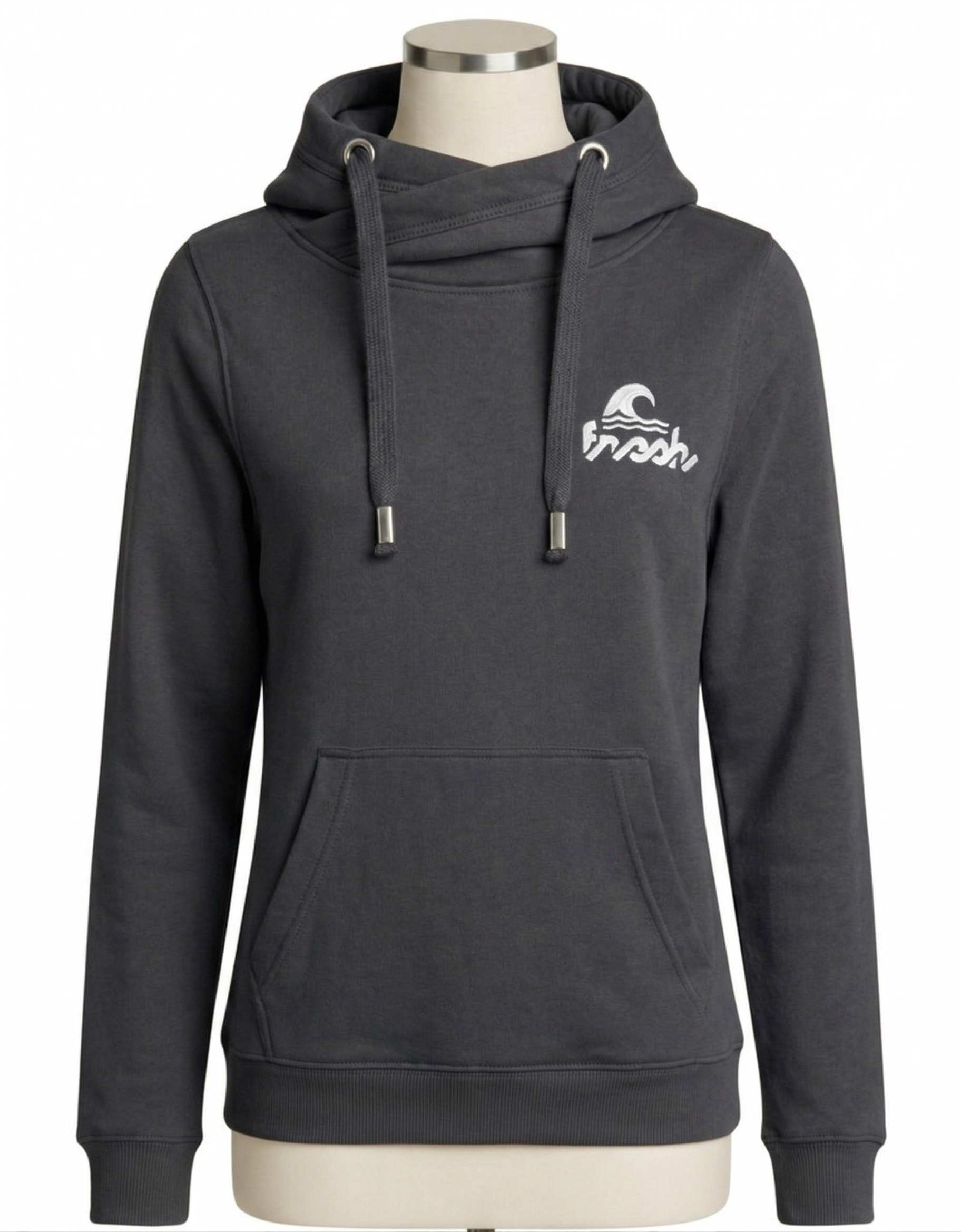 Camper Cross-Neck Hoodie - Smoker