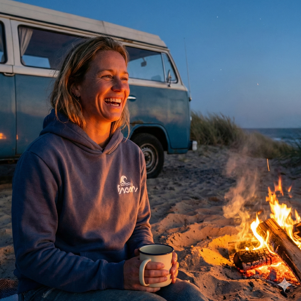Camper Cozy Hoodie - Ostseebriese