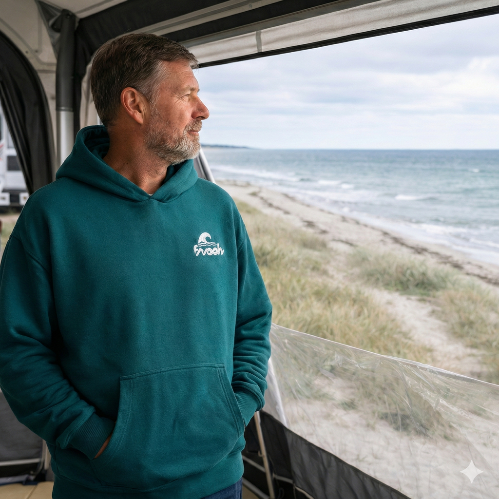 Camper Cozy Hoodie - Deichgrün