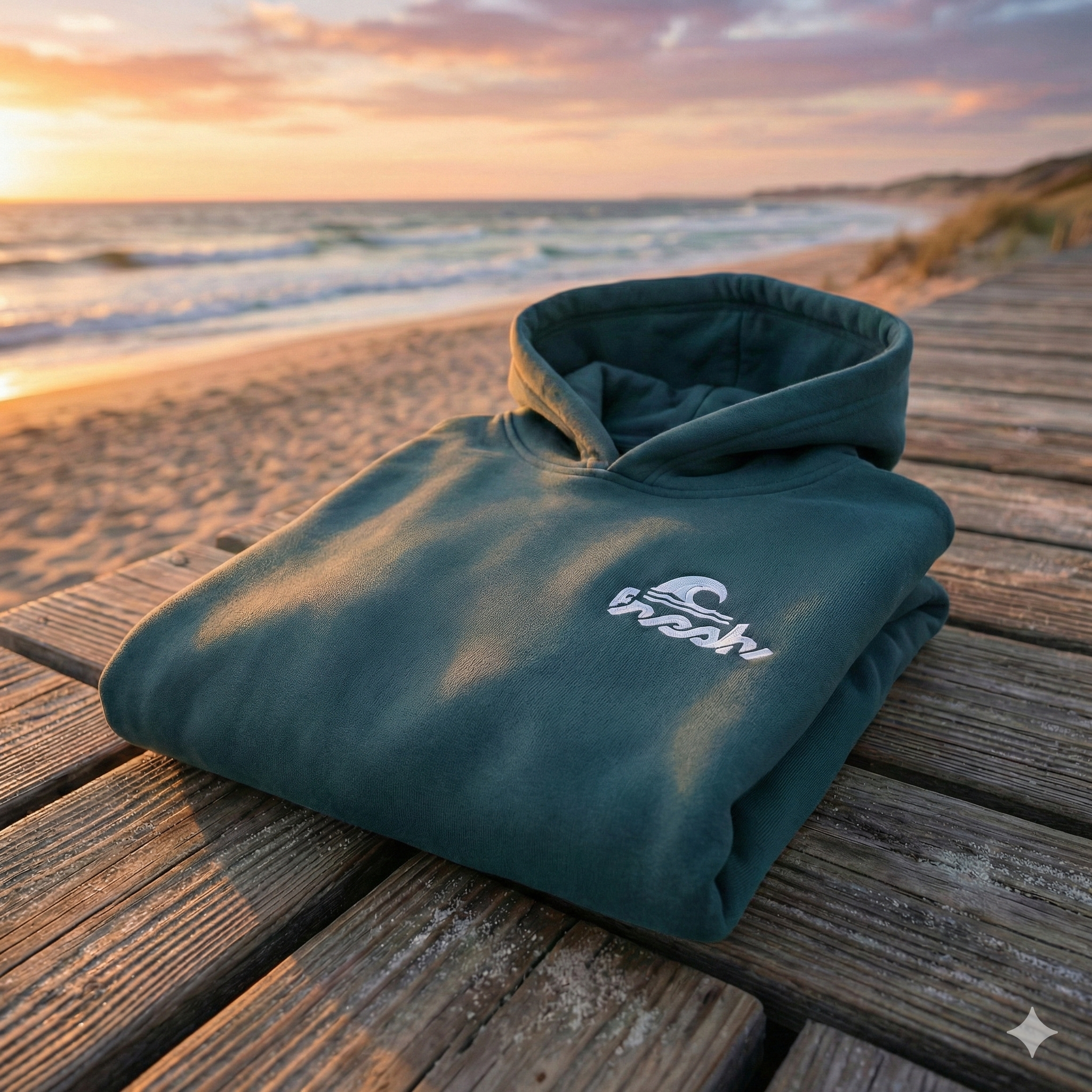 Cozy Hoodie - Deichgrün