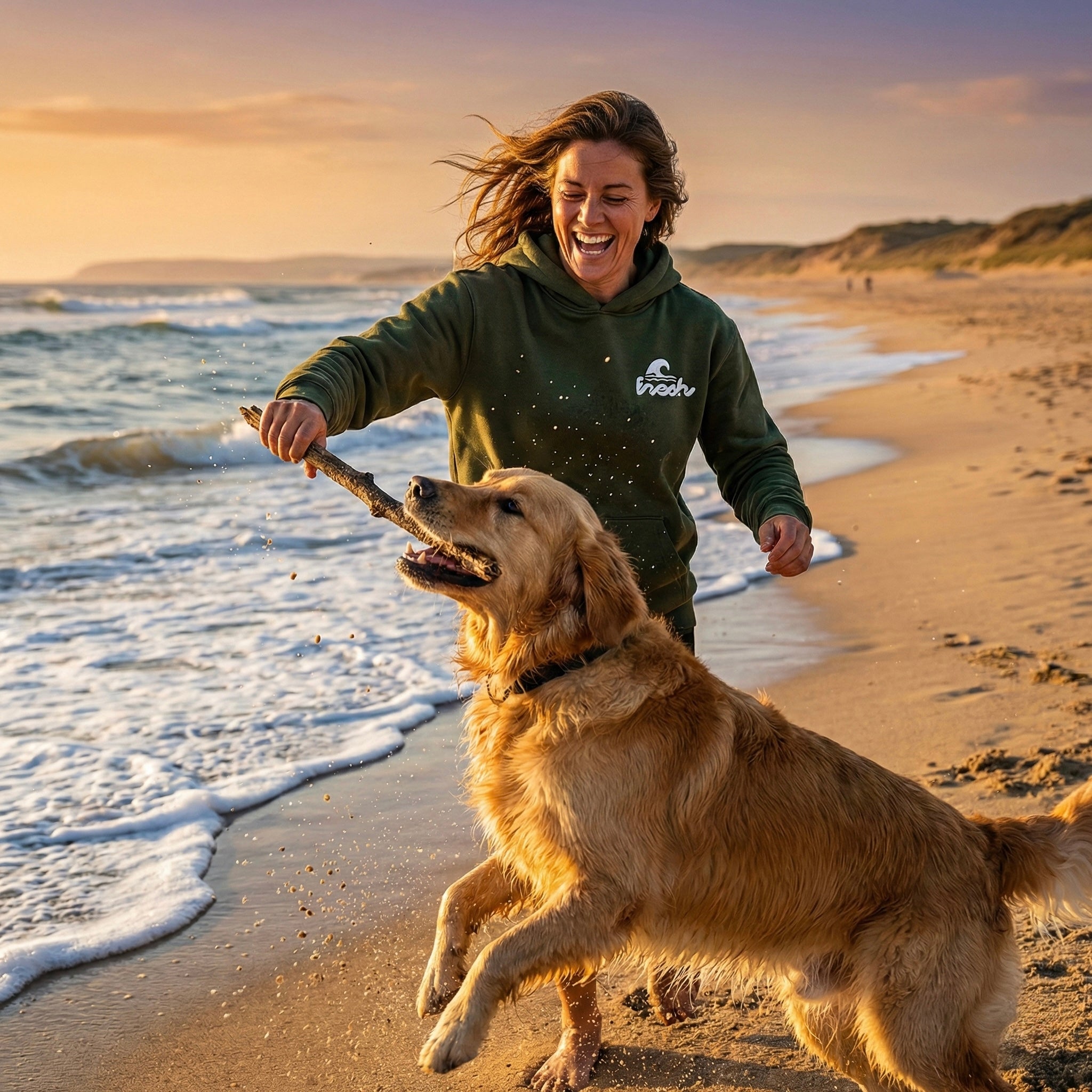 Cozy Hoodie - Strandhafer