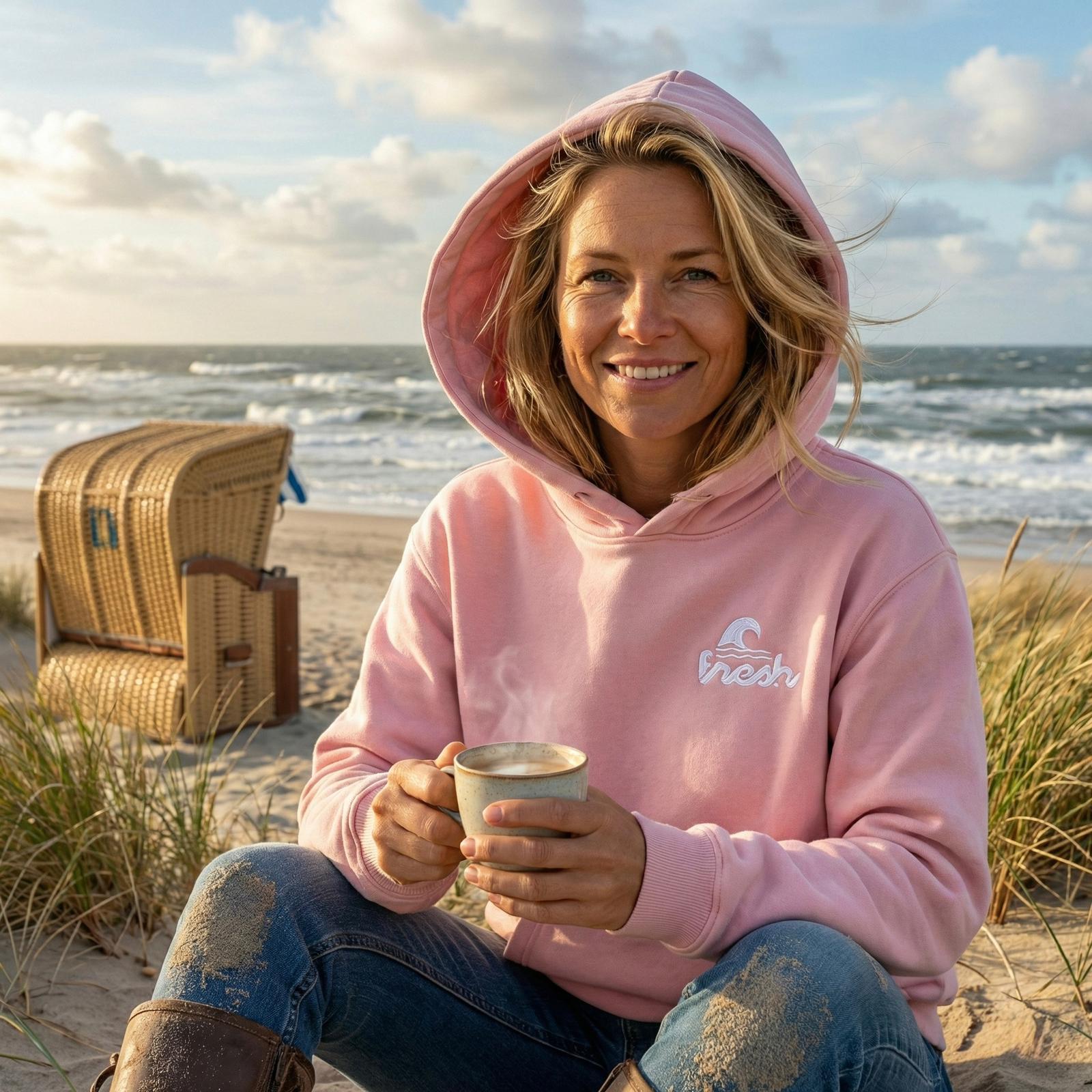 Cozy Hoodie - Seerose