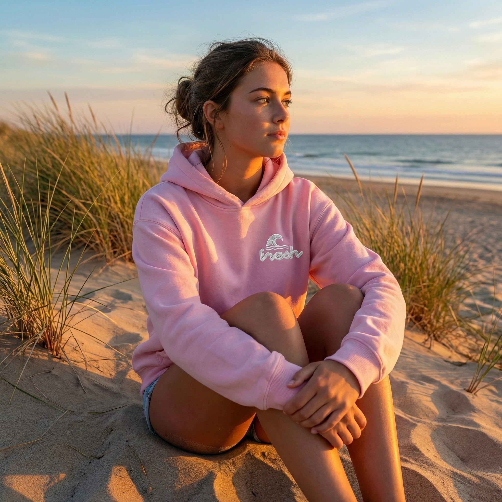 Cozy Hoodie - Seerose