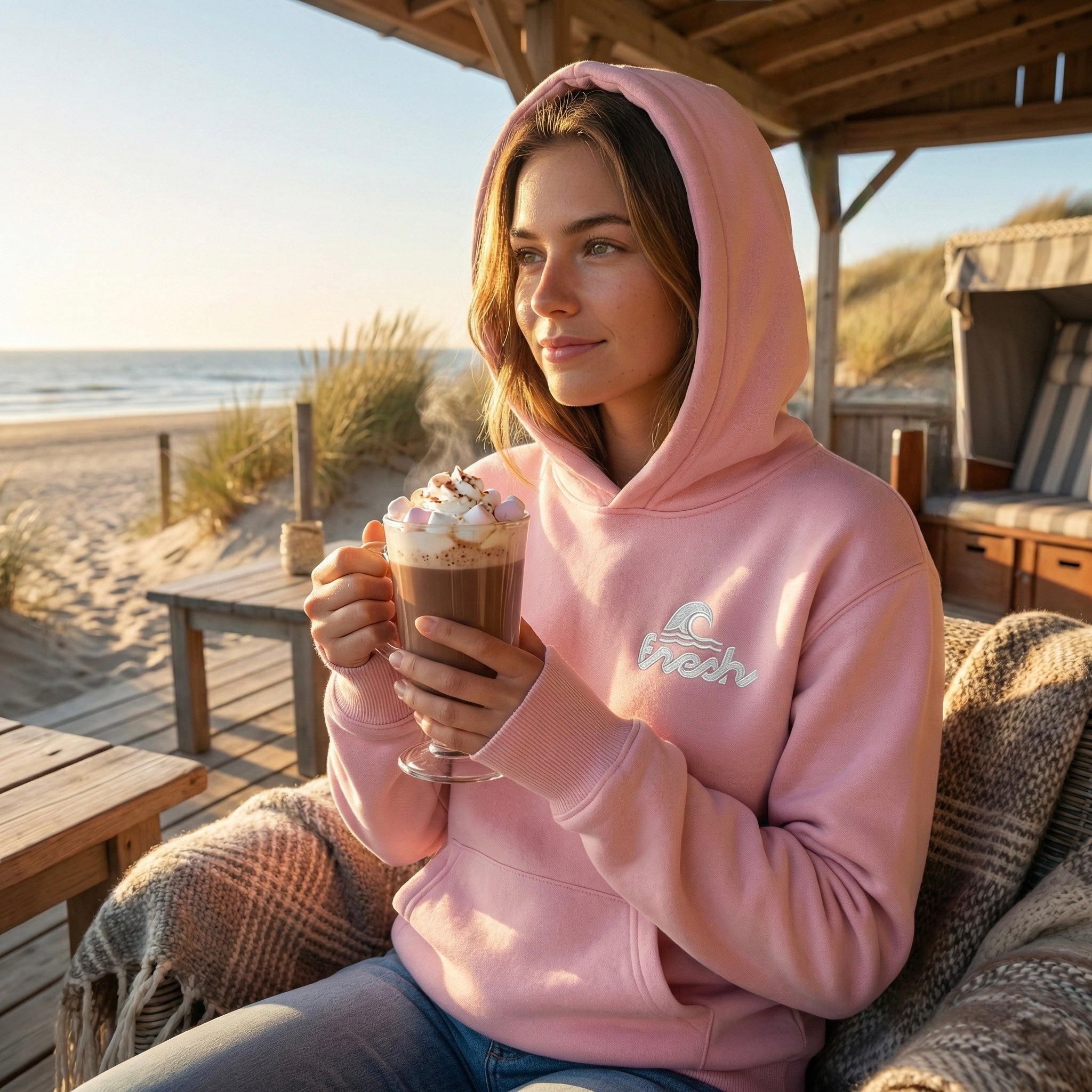 Camper Cozy Hoodie - Seerose