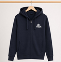 Camper-Jacke Navyblau Vorderansicht